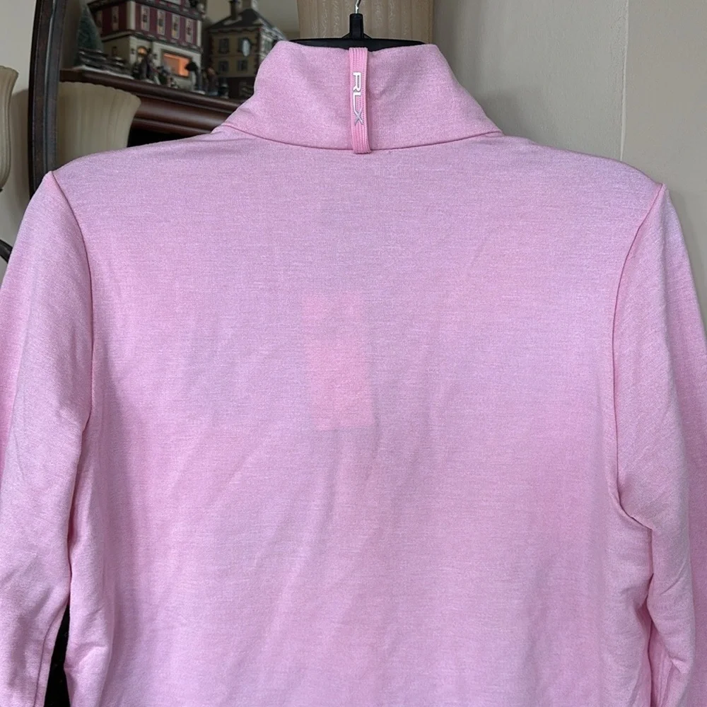 Brand New RLX Ralph Lauren Pink Pastel Patchwork Zip Up Golf Jacket